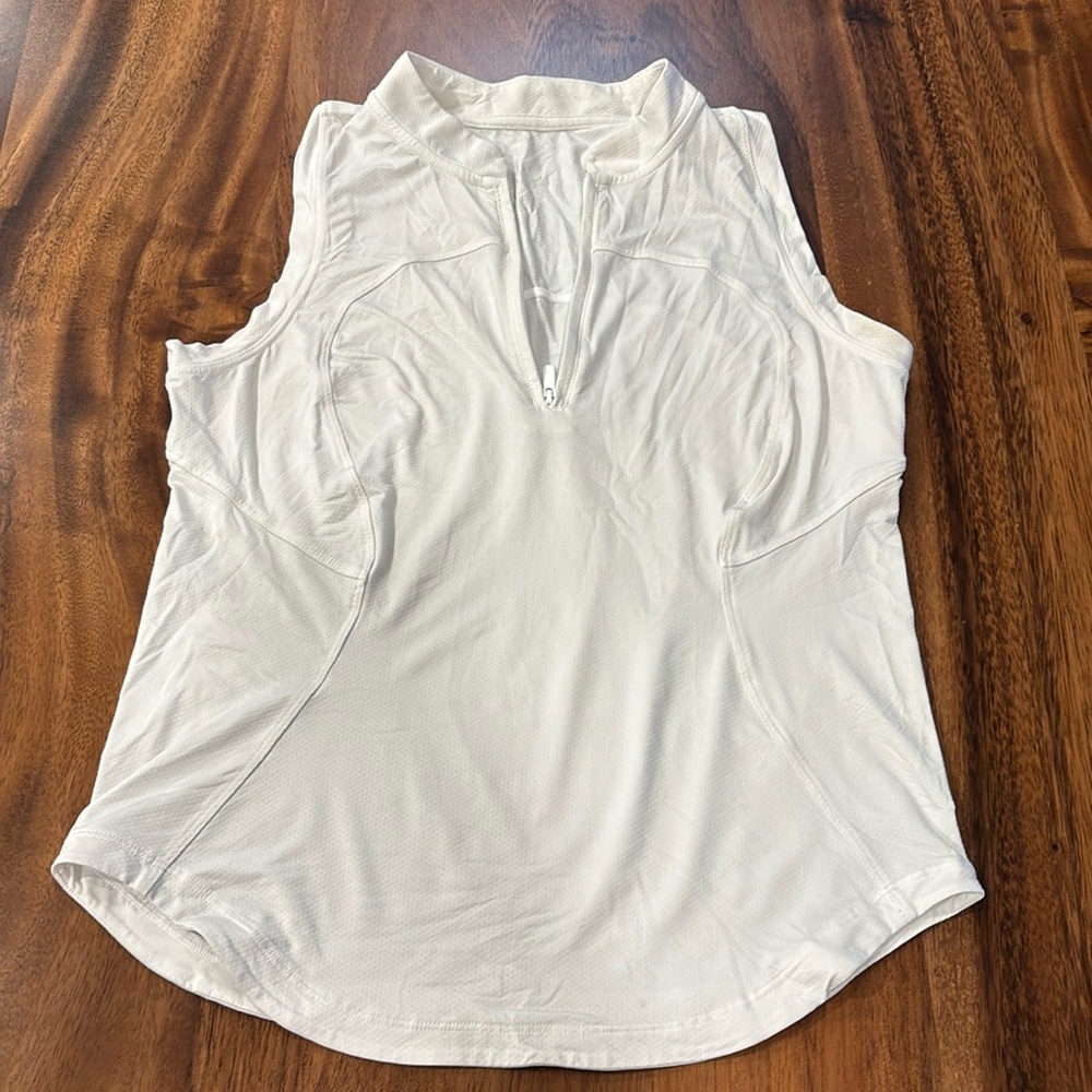 White lululemon top